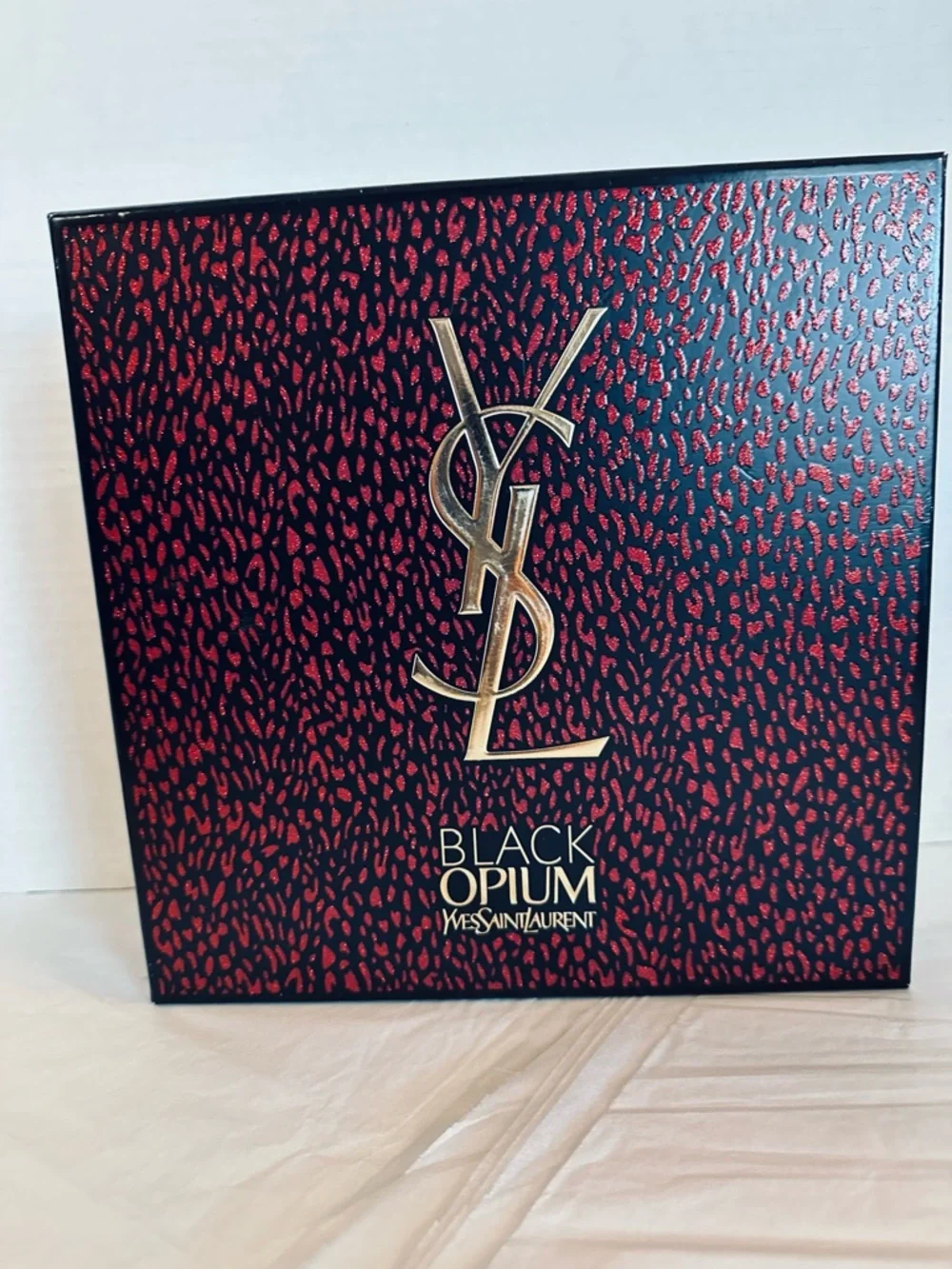 Yves Saint Laurent Empty Black Opium Box